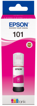 ראש דיו אדום מקורי 101 EcoTank Magenta ink bottle C13T03V34A EPSON אפסון