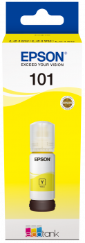 ראש דיו צהוב מקורי 101 EcoTank Yellow ink bottle C13T03V44A EPSON אפסון