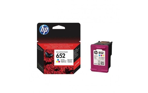 ראש דיו צבעוני HP 652 F6V24AE