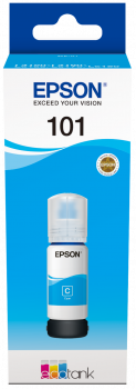 ראש דיו כחול מקורי 101 EcoTank Cyan ink bottle C13T03V24A EPSON אפסון