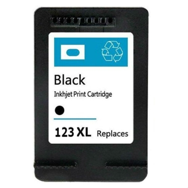 דיו שחור תואם HP 123XL F6V19AE עד 480 הדפסות בכיסוי 5% מהדף