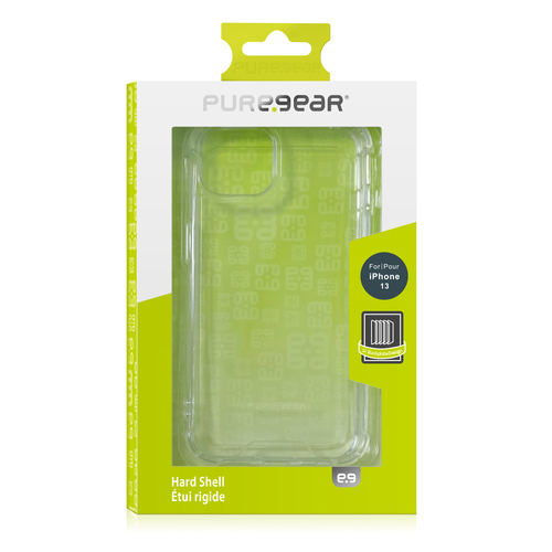 כיסוי שקוף hard shell pro clear iphone 13 Pure-gear