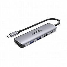 uHUB P5 מולטיפורט כולל HDMI טעינה