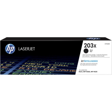 טונר שחור מקורי HP 203X cf540x עד 3