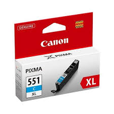 ראש דיו קנון כחול CANON CLI551XLC 0.66K