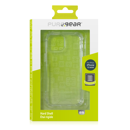 כיסוי שקוף hard shell pro clear iphone 13 mini Pure-gear