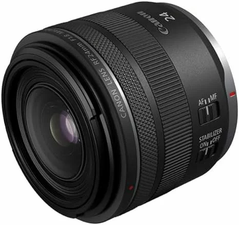 עדשה למצלמת קנון Canon RF 24mm F1.8 Macro IS STM Lens